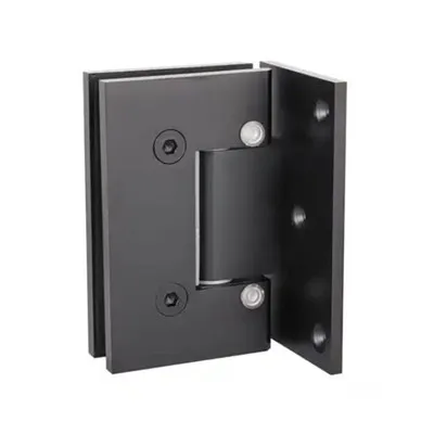 Dobradiça de chuveiro ajustável de vidro de 90 graus para parede