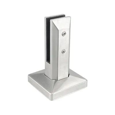 Torneira de vidro quadrada ajustável montada no chão