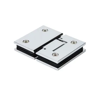 Como instalar uma dobradiça de vidro para chuva numa estrutura de madeira?